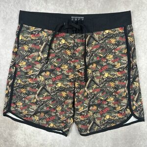 RAW‎ Forest Camo Board Shorts Medium Rolling Papers 98 Special